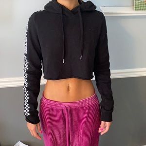 Hollister cropped hoodie